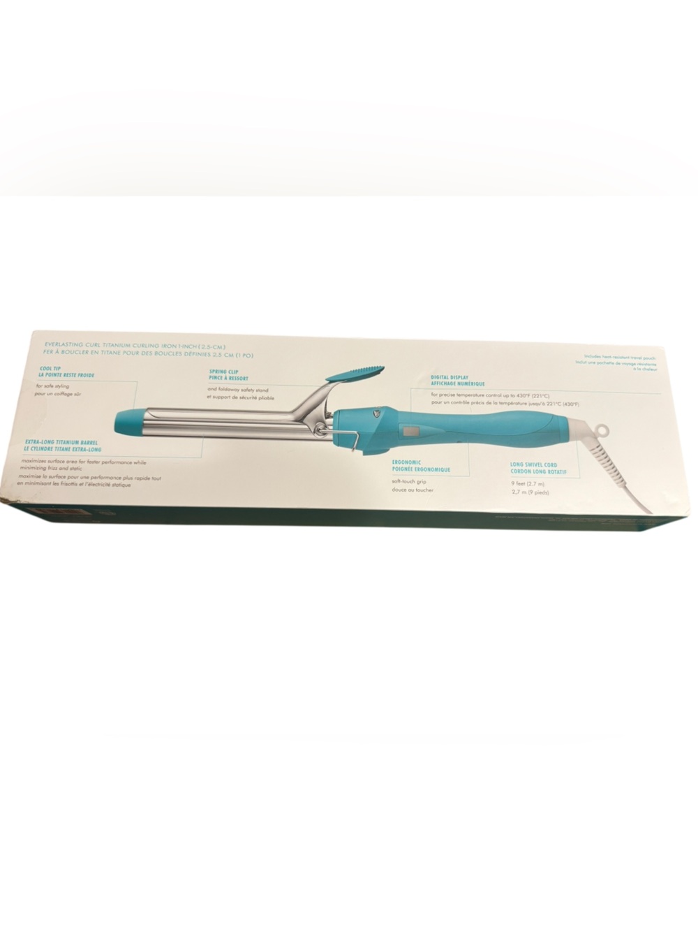 Moroccanoil 1” Everlasting Curl Titanium Curling Iron New Sealed - Picture 3 of 10